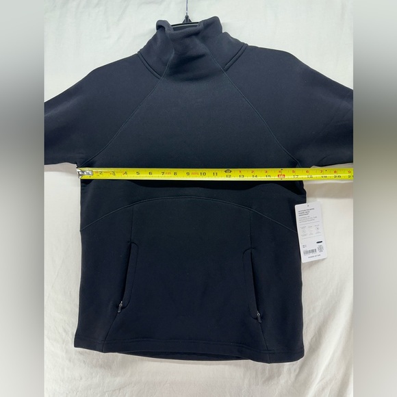 ATHLETA Altitude Polartec Funnel Neck Sweatshirt Women's Size XS Black - Picture 4 of 10